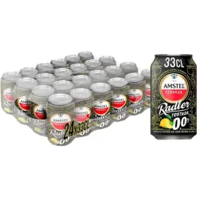 Amstel Radler tostada 0,0 - Pack de 24x33cl