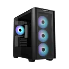 Chasis mATX Negro ASUS A21 Plus - Alto Rendimiento Caja Abierta