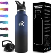 Botella de Acero Inoxidable para Agua, 1 Litro