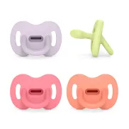 Pack 4 Chupetes de Silicona SX Pro para 6-18 meses