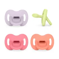 Pack 4 Chupetes de Silicona SX Pro para 6-18 meses