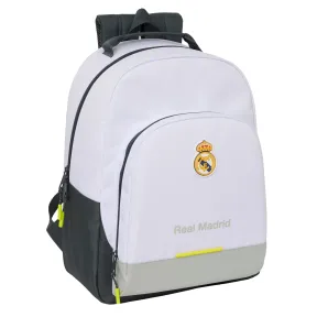 Mochila Escolar Adaptable a Carro REAL MADRID 2526 Safta