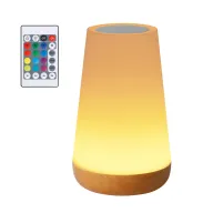 Lámpara Romon Táctil Recargable con 13 Colores Nocturna