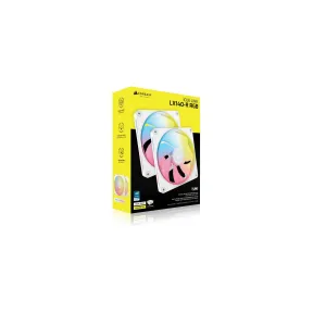 Ventilador RGB Corsair iCUE Link LX140-R Blanco (Pack de 2)