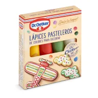 Lápices de colores para decorar postres - Dr. Oetker 76 g