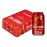 Latas Cruzcampo Lager 33cl - 24 Pack (2x12)
