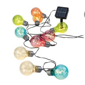 Luces solares para guirnaldas decorativas