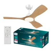 Ventilador de techo Philips Olas con luz LED y motor DC