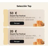 Cupón de 20€ en tienda Xiaomi para móviles de 50€