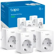Enchufes Inteligentes Tapo P100 - Pack de 4 Wi-Fi 10A
