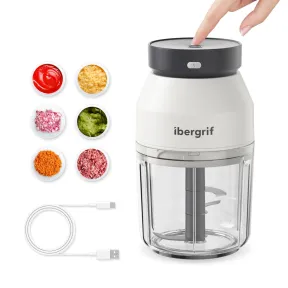 Picadora eléctrica Ibergrif M503 para alimentos.