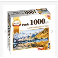 Puzzle de 1000 piezas Aoraki con pegamento - Zig Zag