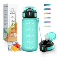 Botella de Agua para Niños 500 ml con Marcador de Tiempo