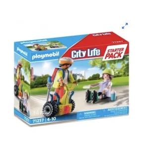 Rescate con Balance Racer - Pack Inicial PLAYMOBIL +4 años