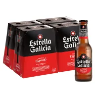 Botellín de cristal Estrella Galicia a 2.08€/litro