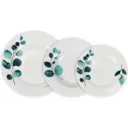 Vajilla Completa de Vidrio Templado Mediterránea 18 Piezas