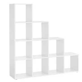 Estantería VASAGLE de 10 Cubos para Libros, 29 x 129,5 cm
