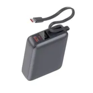 Powerbank 20000 mAh Celly Gris Carga Rápida 45W USB-C