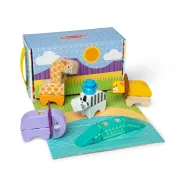 Juego de madera infantil: set divertido y educativo
