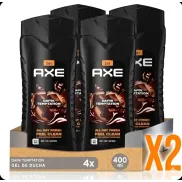 Pack de Gel de Ducha y Champú Axe Dark Temptation 400ml
