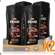 Pack de Gel de Ducha y Champú Axe Dark Temptation 400ml