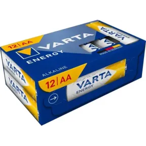 Pilas AA Vartra: Paquete de 12 Unidades