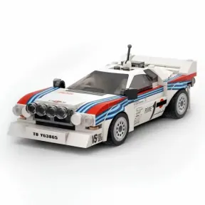 Set Lancia Rally 037 para construcción y diversión