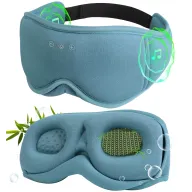 Antifaz Bluetooth para Dormir con Auriculares Anti-Luz