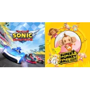 Super Monkey Ball: Banana Blitz HD & Team Sonic Racing - Switch