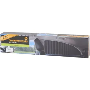 C&C Cortinas para coche (2 unidades) 85x45 cm