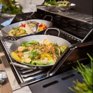 Sartenes BBQ de Hierro – Set de 2 Piezas para Cocina y Horno