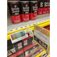 Estrella de Galicia 25cl 2x, solo 0,34€ por lata