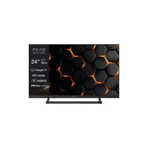 Televisor PEAQ 24'' HD Ready con Google TV y Dolby Audio