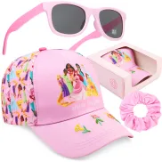 Set Gorra, Gafas de Sol y Coletero Princesas Disney