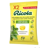 Ricola - Limón Melisa: 2 Bolsas Sin Azúcar para la Garganta