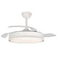 Ventilador de techo DC 6 velocidades, 45W y tecnología LED