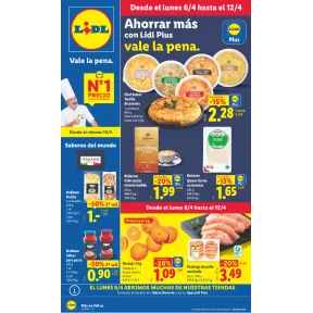 Ofertas Lidl en Alimentación del 6 al 12 de abril