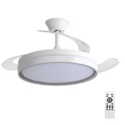 Ventilador con lámpara y control remoto 30w + 60w