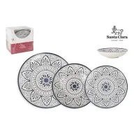 Vajilla 12 piezas brillo Altea Mónaco - Santa Clara