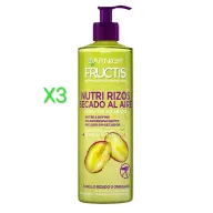 Crema Sin Aclarado Nutri Rizos Garnier Fructis 400 ml