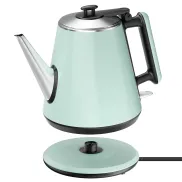 Jarrilla eléctrica pequeña 0,9L en verde pálido, 1360W