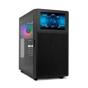 Semitorre ATX Nox Hummer con Pantalla LCD y USB-C