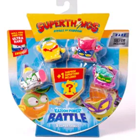 Pack de 5 Superthings Kazoom Power Battle Surtido