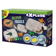 Fósiles de Dino SES Creative 25077 para pequeños exploradores
