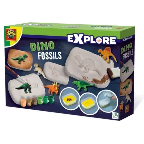 Fósiles de Dino SES Creative 25077 para pequeños exploradores