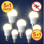 5 WIOHAIR + Bombillas antimosquitos de regalo