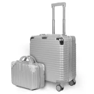 Maleta de Cabina con Neceser y Ruedas 360º - MERCURY TEXTIL