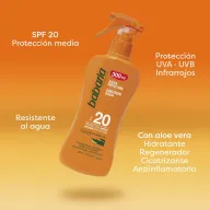Spray Protectora SPF20 Babaria - Body Milk 300ml