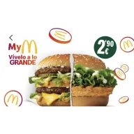 Hamburguesa por solo 2.90€, elige la tuya