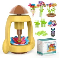 Ramo de flores de tela: Kit de manualidades para niños